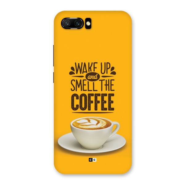 Wake Up Coffee Back Case for Honor 10