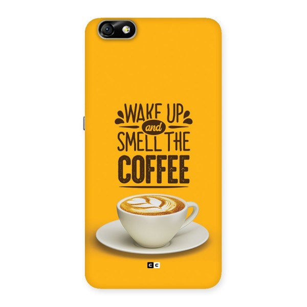 Wake Up Coffee Back Case for Honor 4X