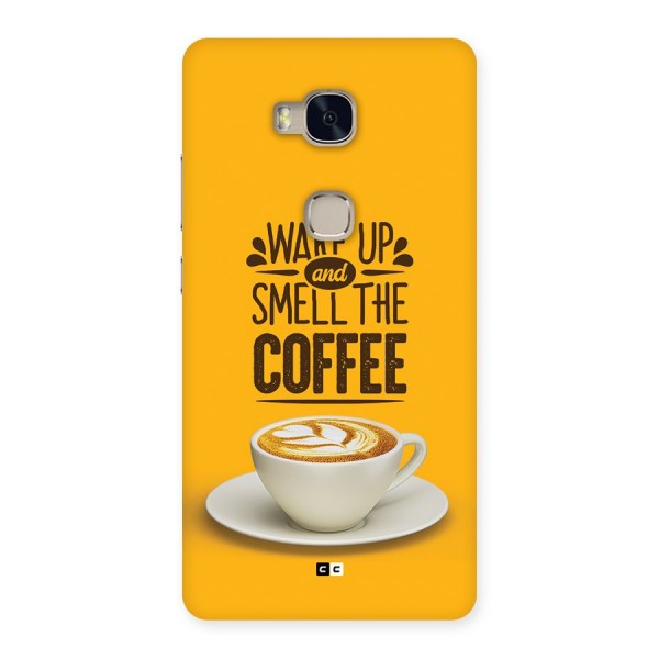Wake Up Coffee Back Case for Honor 5X