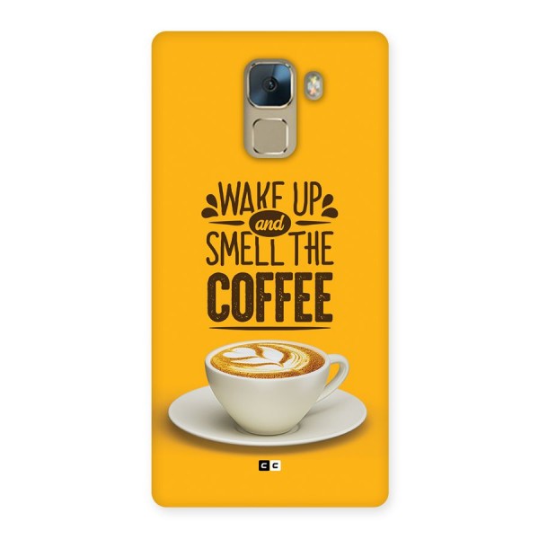 Wake Up Coffee Back Case for Honor 7