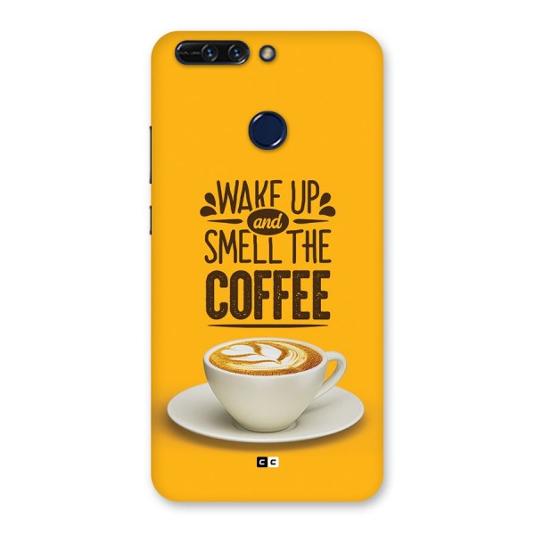 Wake Up Coffee Back Case for Honor 8 Pro