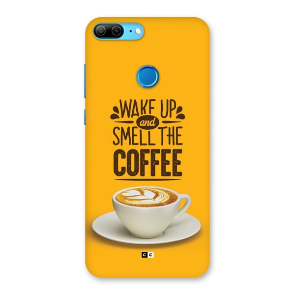Wake Up Coffee Back Case for Honor 9 Lite