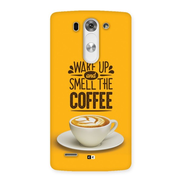 Wake Up Coffee Back Case for LG G3 Mini