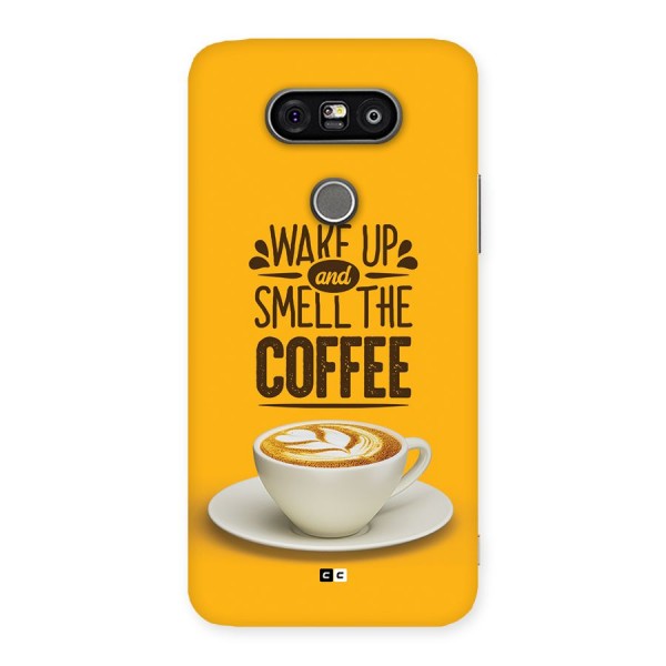 Wake Up Coffee Back Case for LG G5