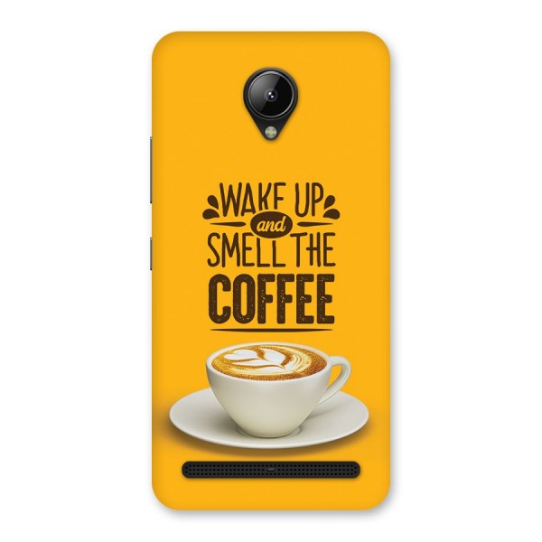 Wake Up Coffee Back Case for Lenovo C2