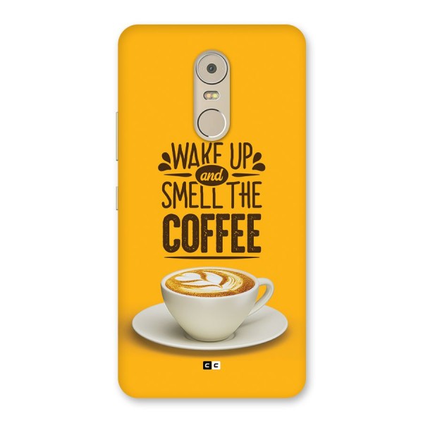 Wake Up Coffee Back Case for Lenovo K6 Note
