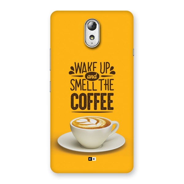 Wake Up Coffee Back Case for Lenovo Vibe P1M
