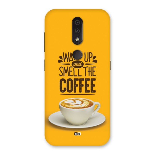 Wake Up Coffee Back Case for Nokia 4.2