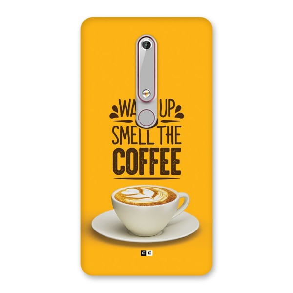 Wake Up Coffee Back Case for Nokia 6.1