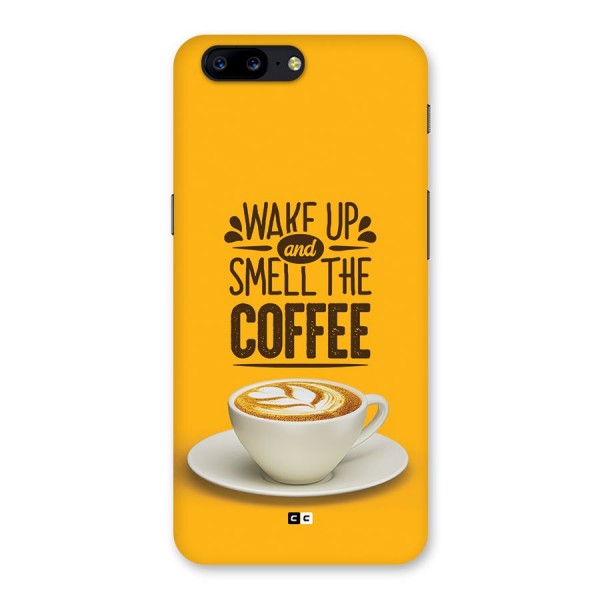 Wake Up Coffee Back Case for OnePlus 5