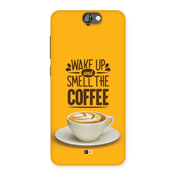 Wake Up Coffee Back Case for One A9
