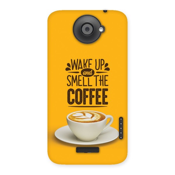 Wake Up Coffee Back Case for One X