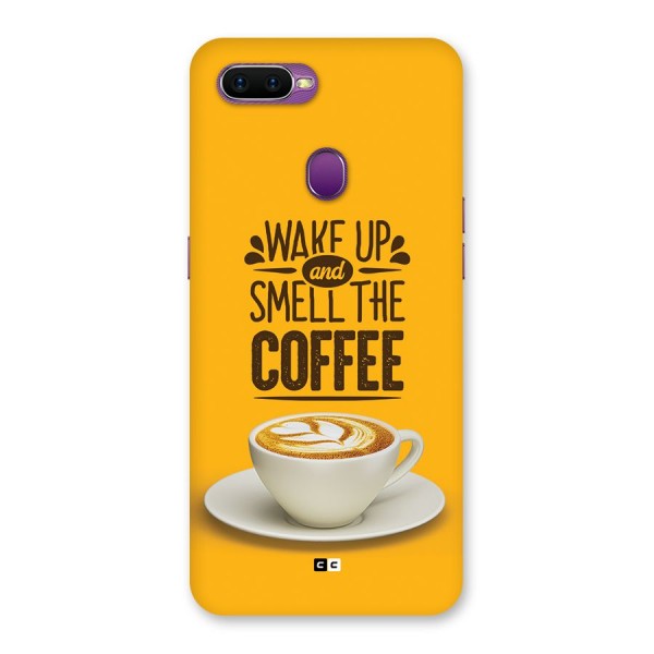Wake Up Coffee Back Case for Oppo F9