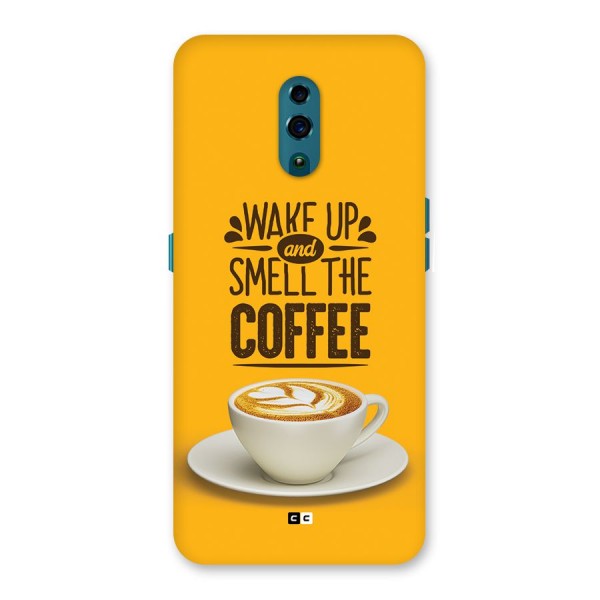 Wake Up Coffee Back Case for Oppo Reno