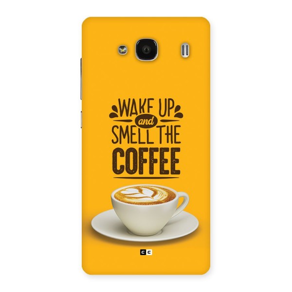 Wake Up Coffee Back Case for Redmi 2s