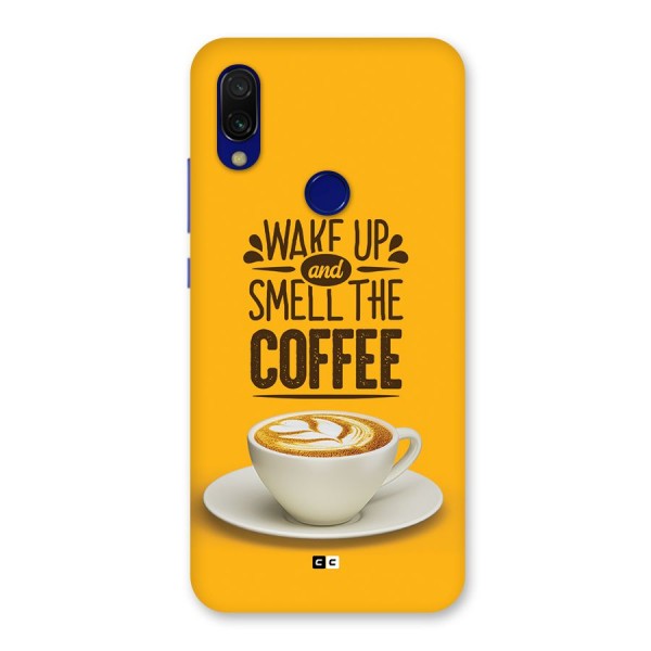Wake Up Coffee Back Case for Redmi 7