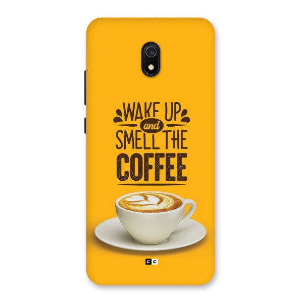 Wake Up Coffee Back Case for Redmi 8A