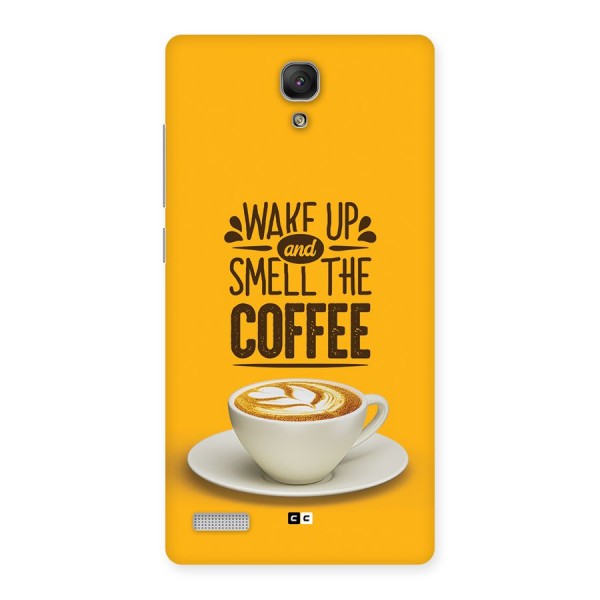 Wake Up Coffee Back Case for Redmi Note