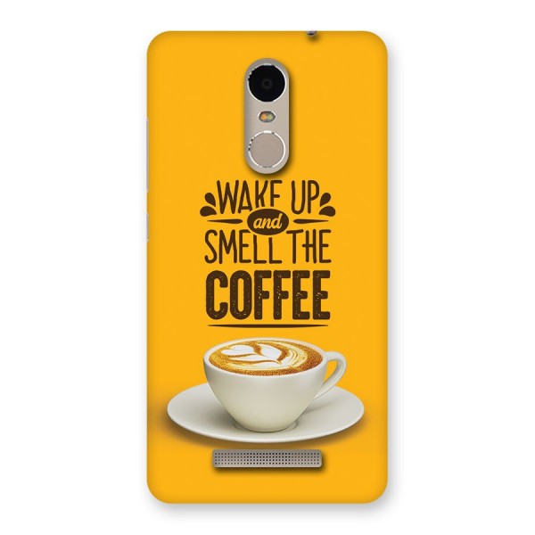 Wake Up Coffee Back Case for Redmi Note 3
