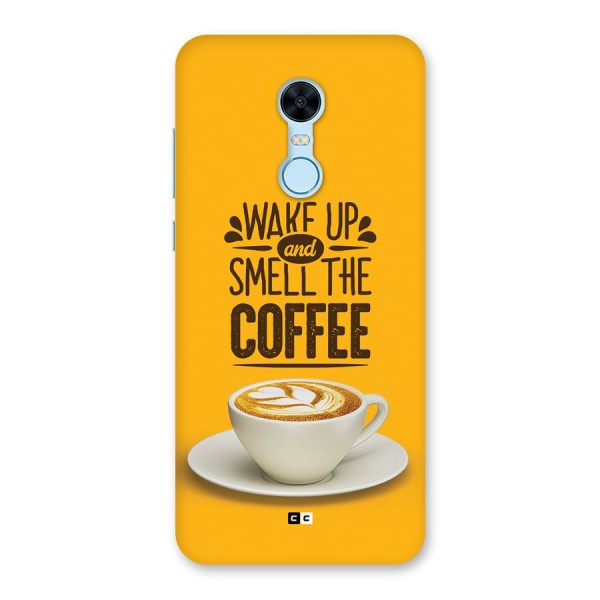 Wake Up Coffee Back Case for Redmi Note 5