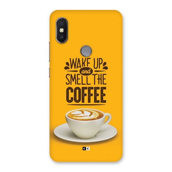 Wake Up Coffee Back Case for Redmi Y2