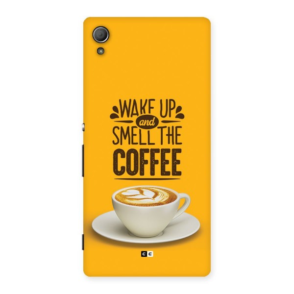 Wake Up Coffee Back Case for Xperia Z4
