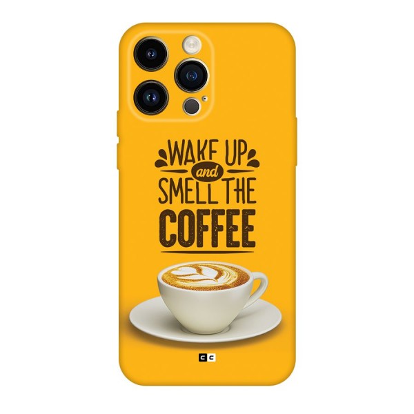 Wake Up Coffee Back Case for iPhone 14 Pro Max