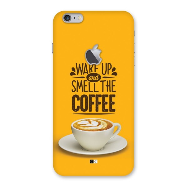 Wake Up Coffee Back Case for iPhone 6 Plus 6S Plus Logo Cut