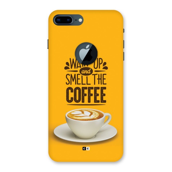 Wake Up Coffee Back Case for iPhone 7 Plus Logo Cut