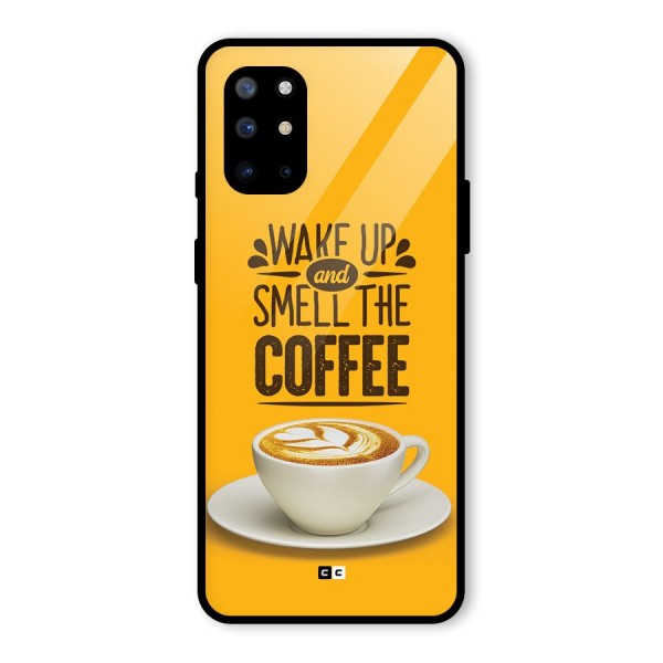 Wake Up Coffee Glass Back Case for OnePlus 8T