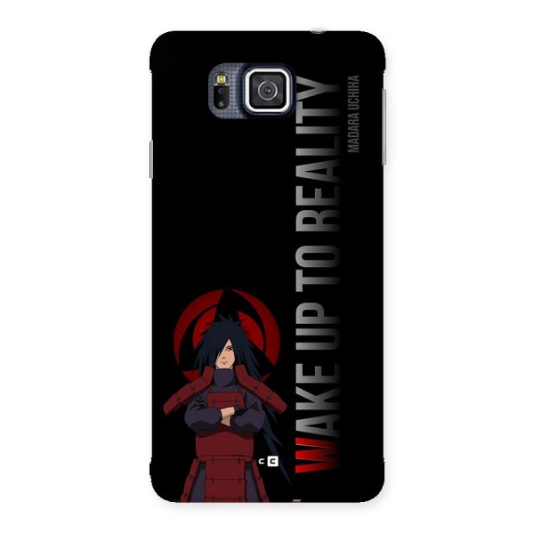 Wake Up Madara Uchiha Back Case for Galaxy Alpha