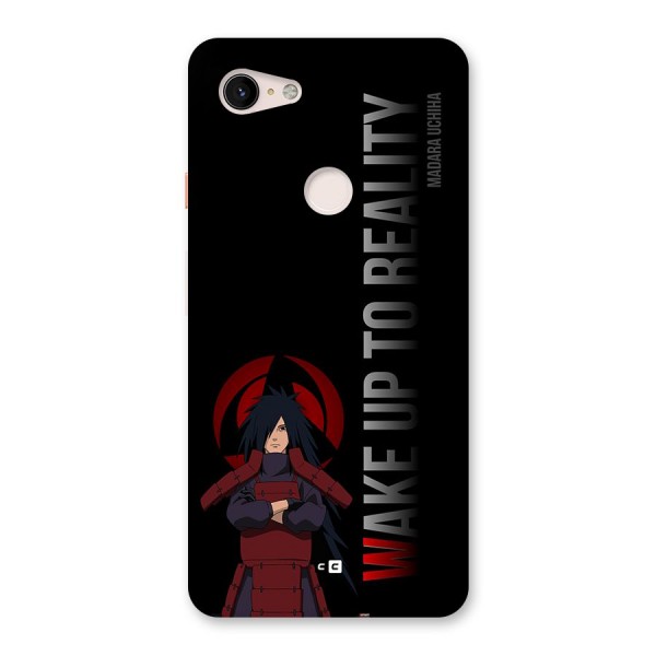 Wake Up Madara Uchiha Back Case for Google Pixel 3 XL