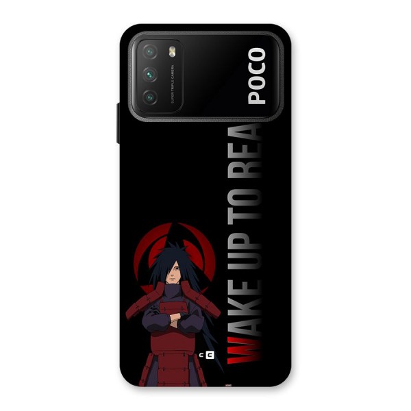 Wake Up Madara Uchiha Back Case for Poco M3