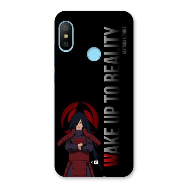 Wake Up Madara Uchiha Back Case for Redmi 6 Pro