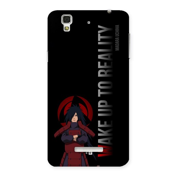 Wake Up Madara Uchiha Back Case for YU Yureka Plus