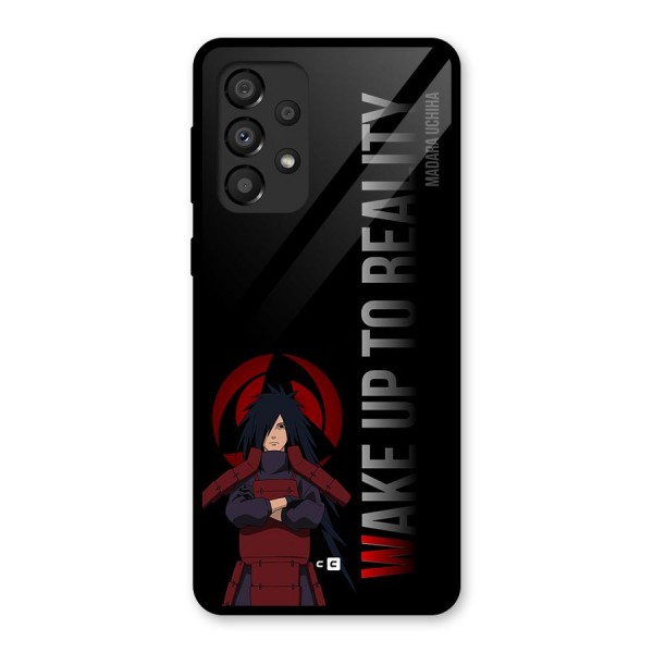 Wake Up Madara Uchiha Glass Back Case for Galaxy A33 5G