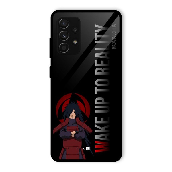 Wake Up Madara Uchiha Glass Back Case for Galaxy A53 5G
