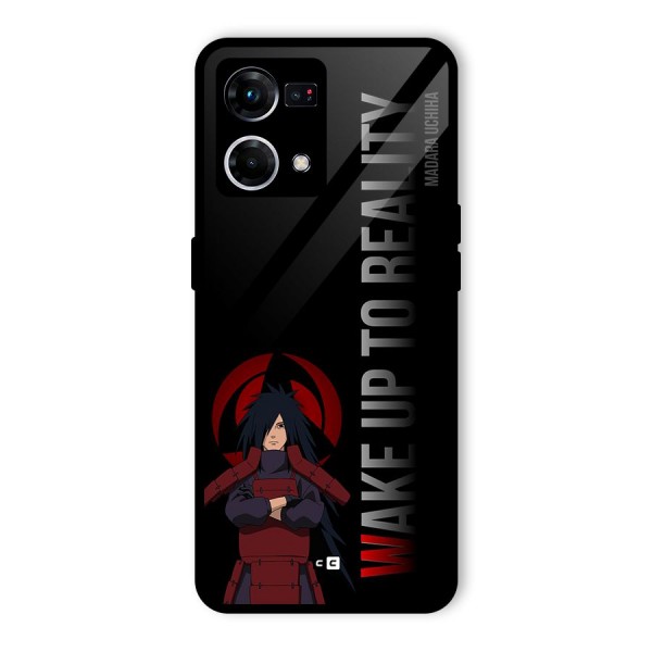 Wake Up Madara Uchiha Glass Back Case for Oppo F21 Pro 4G