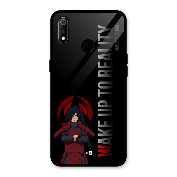 Wake Up Madara Uchiha Glass Back Case for Realme 3