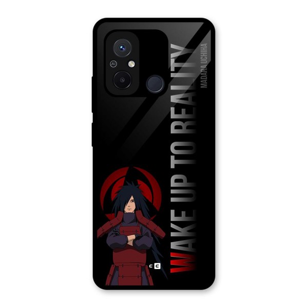 Wake Up Madara Uchiha Glass Back Case for Redmi 12C