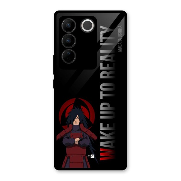 Wake Up Madara Uchiha Glass Back Case for Vivo V27
