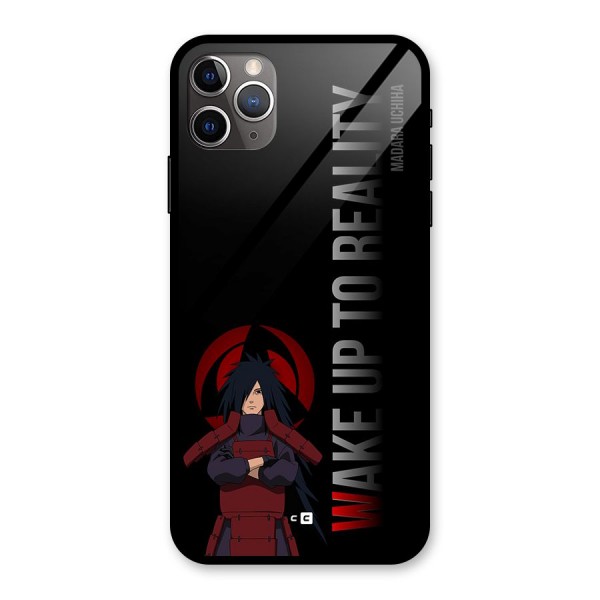 Wake Up Madara Uchiha Glass Back Case for iPhone 11 Pro Max