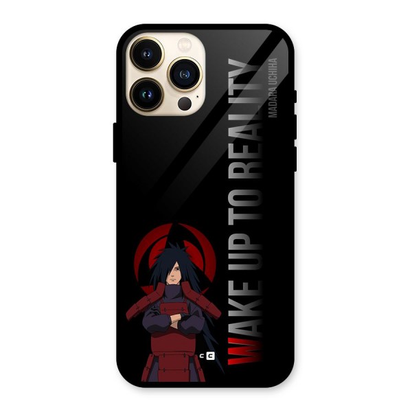 Wake Up Madara Uchiha Glass Back Case for iPhone 13 Pro Max