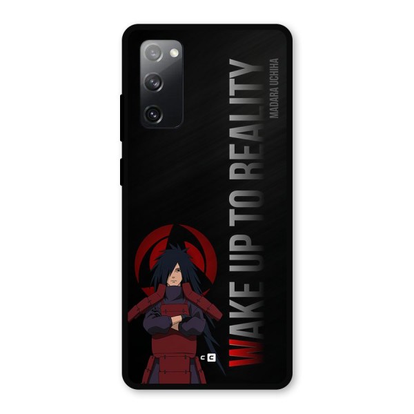 Wake Up Madara Uchiha Metal Back Case for Galaxy S20 FE 5G