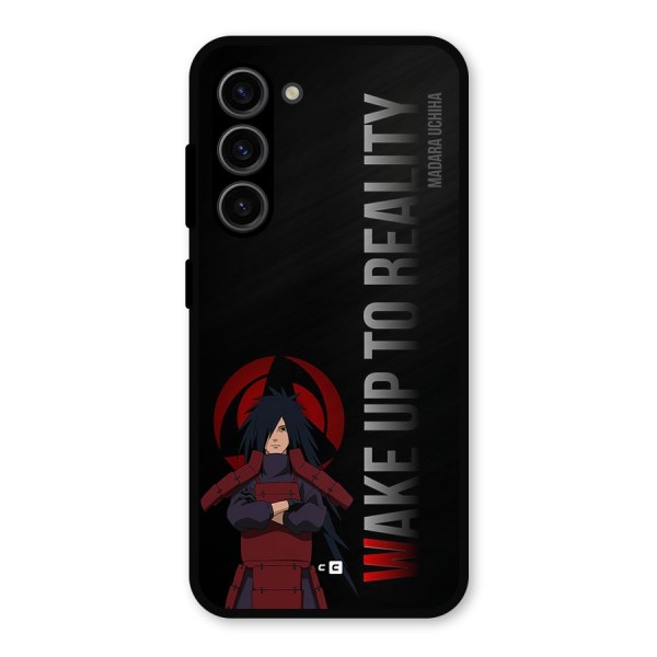 Wake Up Madara Uchiha Metal Back Case for Galaxy S23