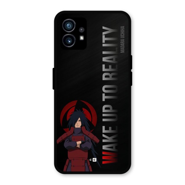 Wake Up Madara Uchiha Metal Back Case for Nothing Phone 1