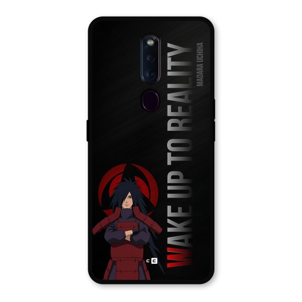 Wake Up Madara Uchiha Metal Back Case for Oppo F11 Pro