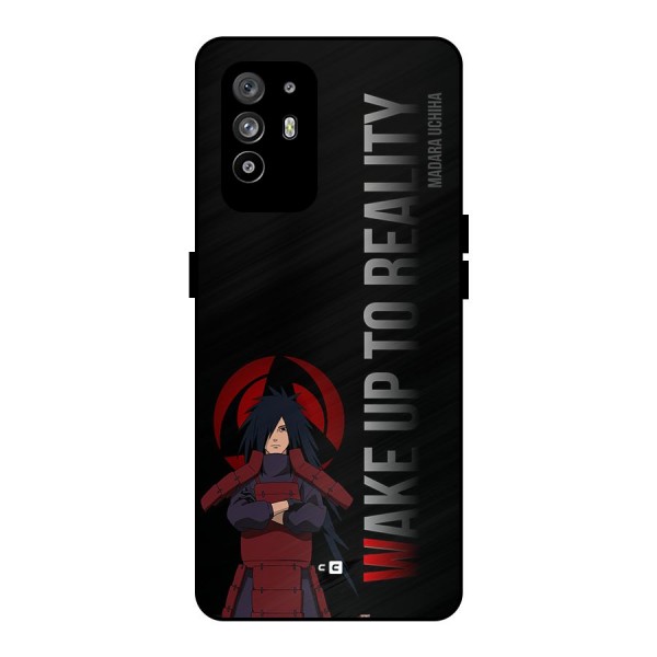 Wake Up Madara Uchiha Metal Back Case for Oppo F19 Pro Plus 5G