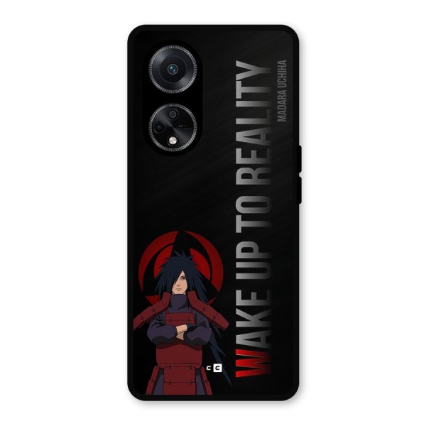 Wake Up Madara Uchiha Metal Back Case for Oppo F23