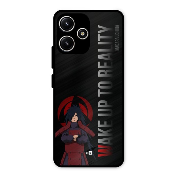 Wake Up Madara Uchiha Metal Back Case for Redmi 12 5G